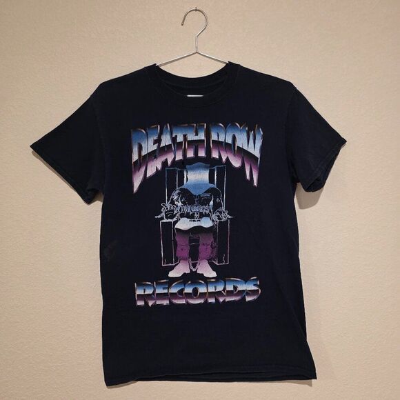 Vintage Death Row Records Tee Sz S - Picture 1 of 4
